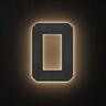 StreetGlo Solar Illuminated Numbers Zero
