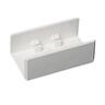 Mini Trunking Coupling 16mm x 16mm White
