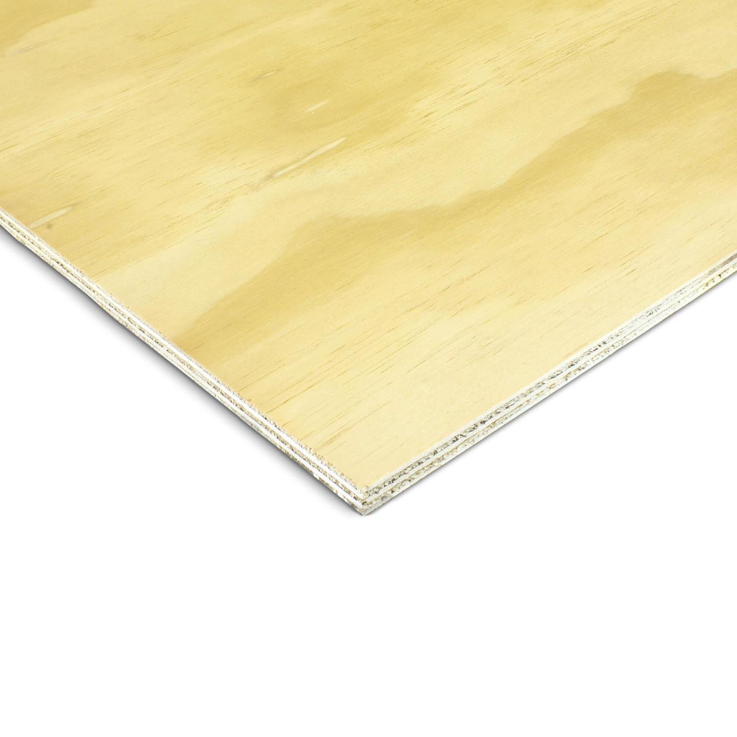 F8 CD UnTreated Square Edge Structural Plywood 2700 x 1200 x 12mm Natural