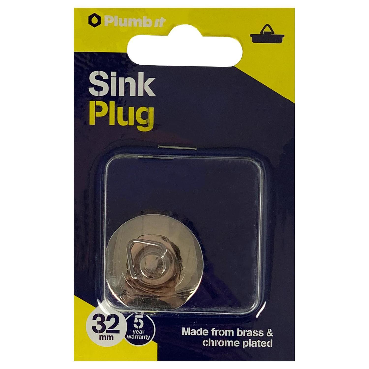 Sink Plug Chrome