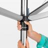 Rotary Clothesline with Ground Spike
