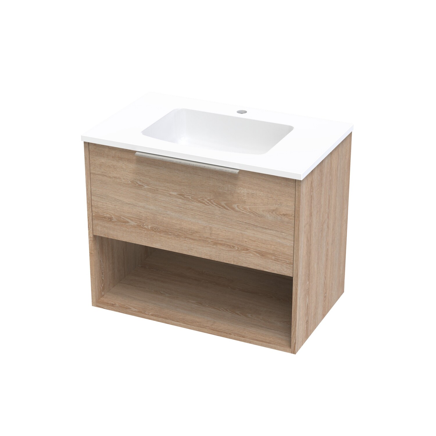 Nikau Drawer Open Wall Hung Vanity