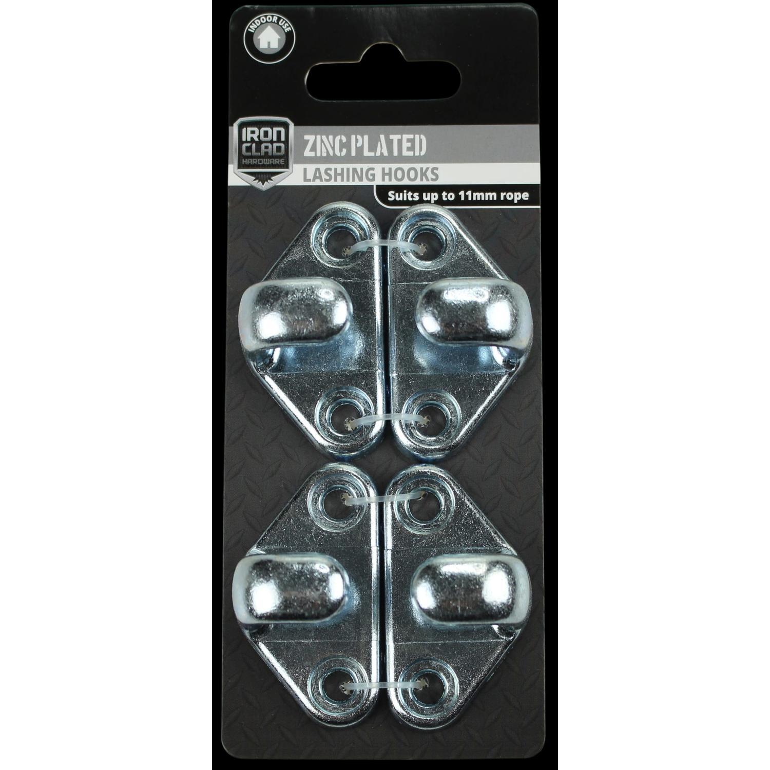 Lashing Hooks 50mm Zinc Plated