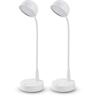 Dotty Twin Pack LED Touch Task Lamps