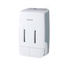 Soap Dispenser Double 2 x 500ml White