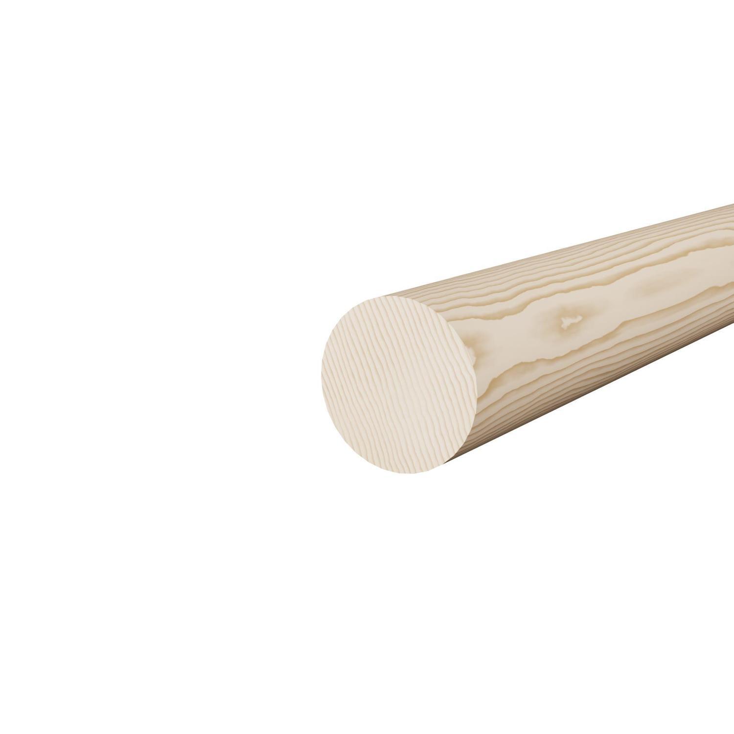 Dowel Radiata UT D: 40mm, L: 2.4M Clear