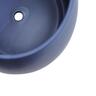 Indoor Addie Pot and Saucer 16cm Blue