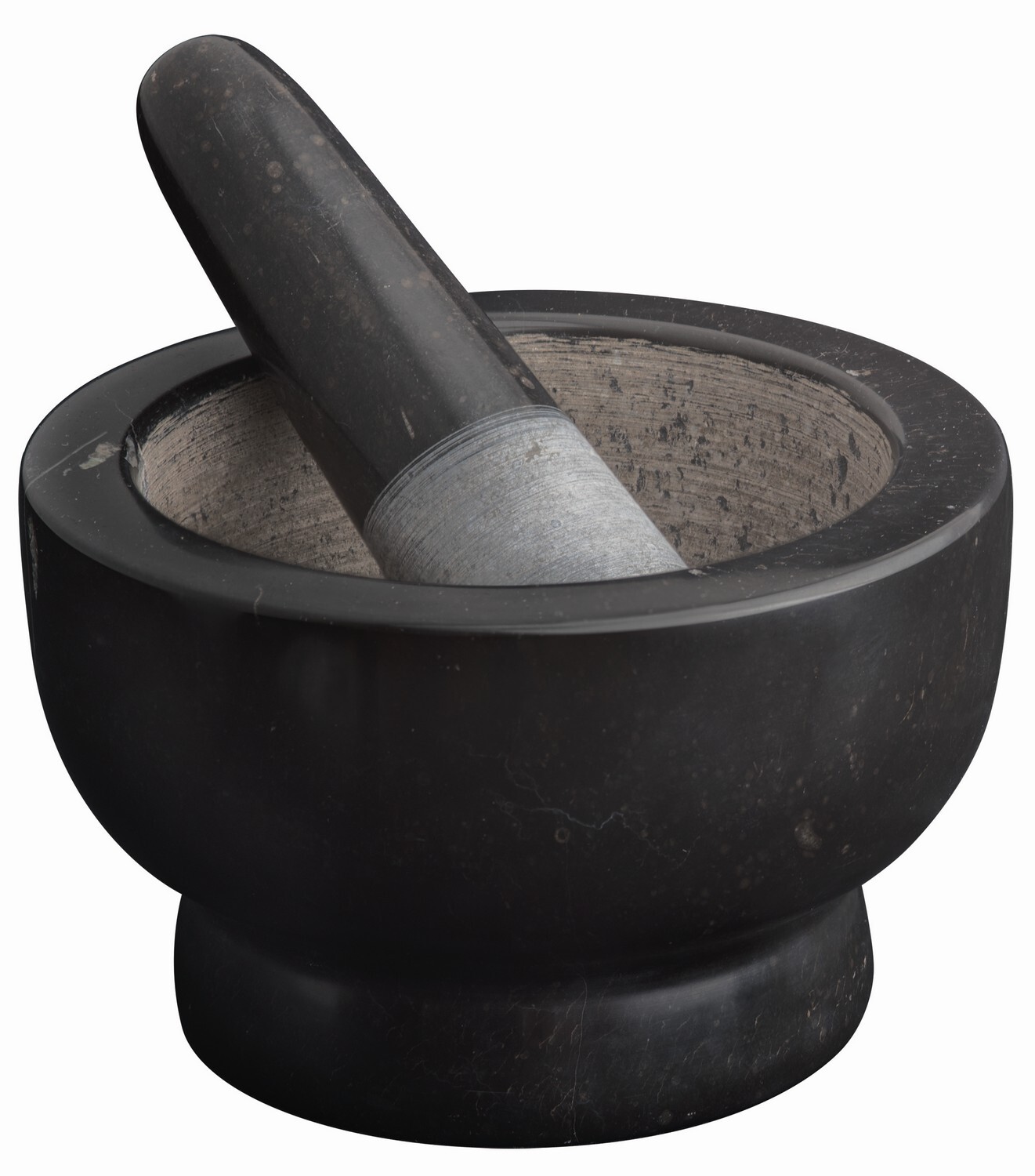 Footed Mortar and Pestle