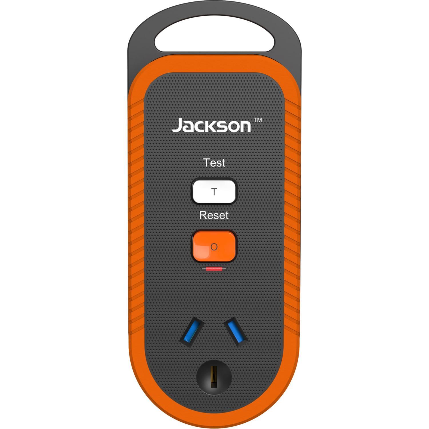Jackson Single Outlet RCD Adaptor