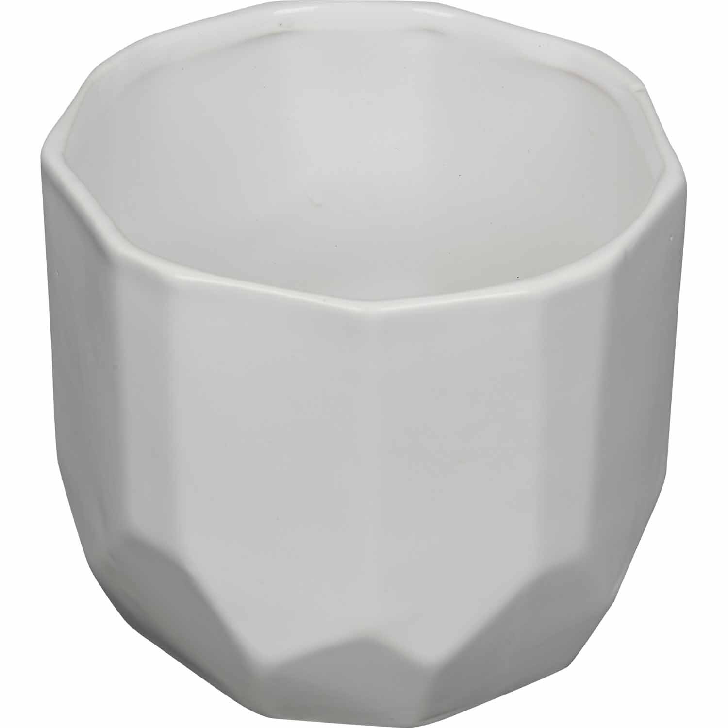 Geometric Ceramic Indoor Pot