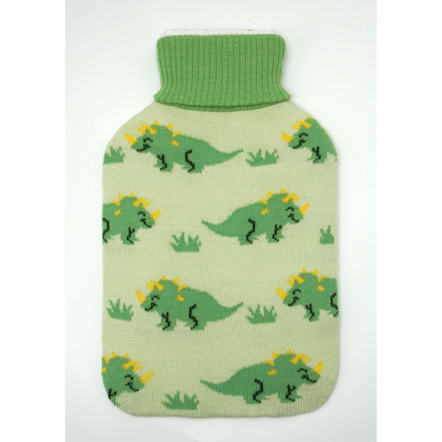 Hot Water Bottle Cover Dinosaurs 1.9l