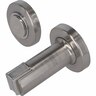 Round Floor or Wall Mounted Magnetic Door Stop 75mm