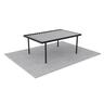 Single Carport L: 5450mm, W:3600mm, H:2100mm Black