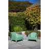 Café and Sun Outdoor Relaxing Resin Tub Chair  Avocado