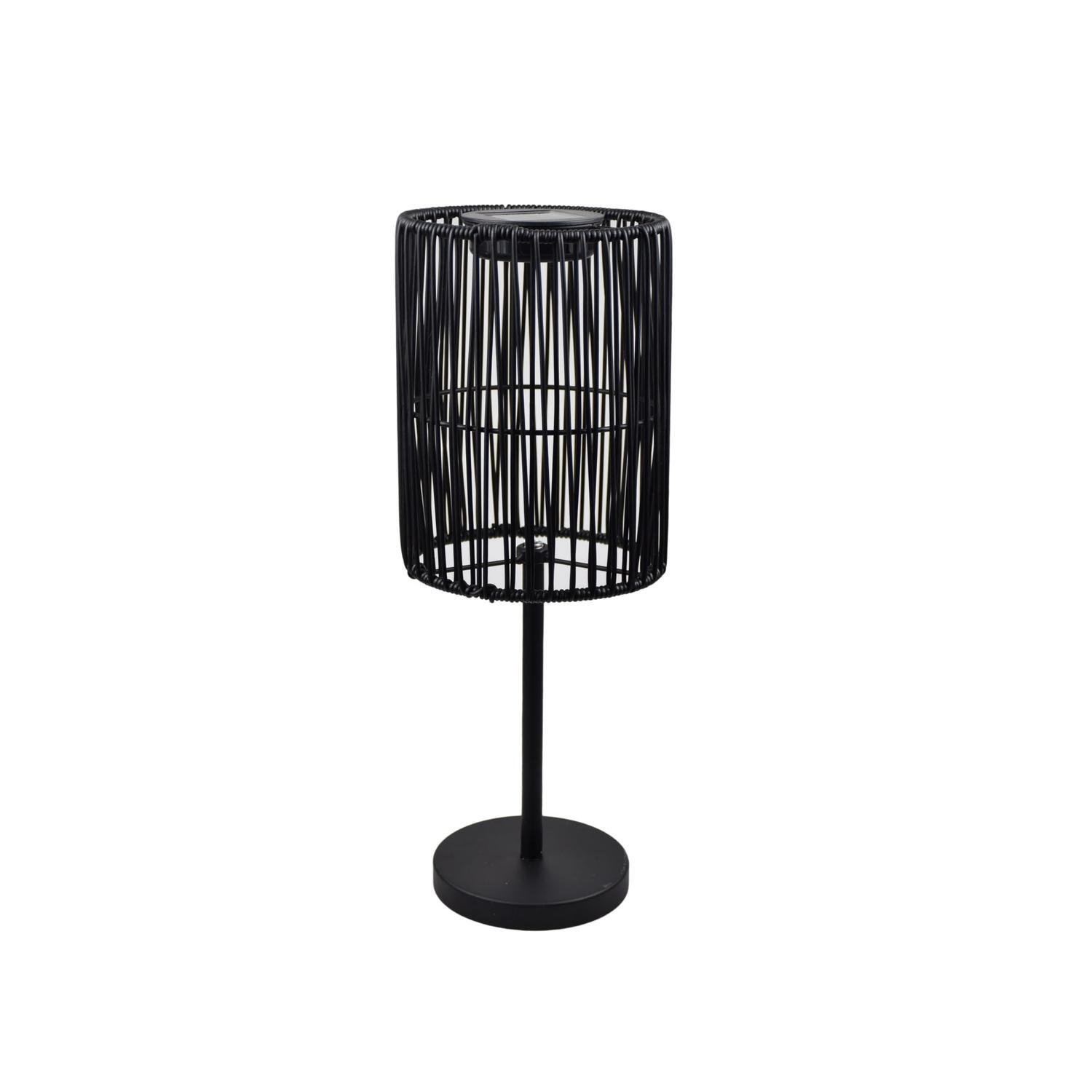 Lattice Table Lamp 40cm Black