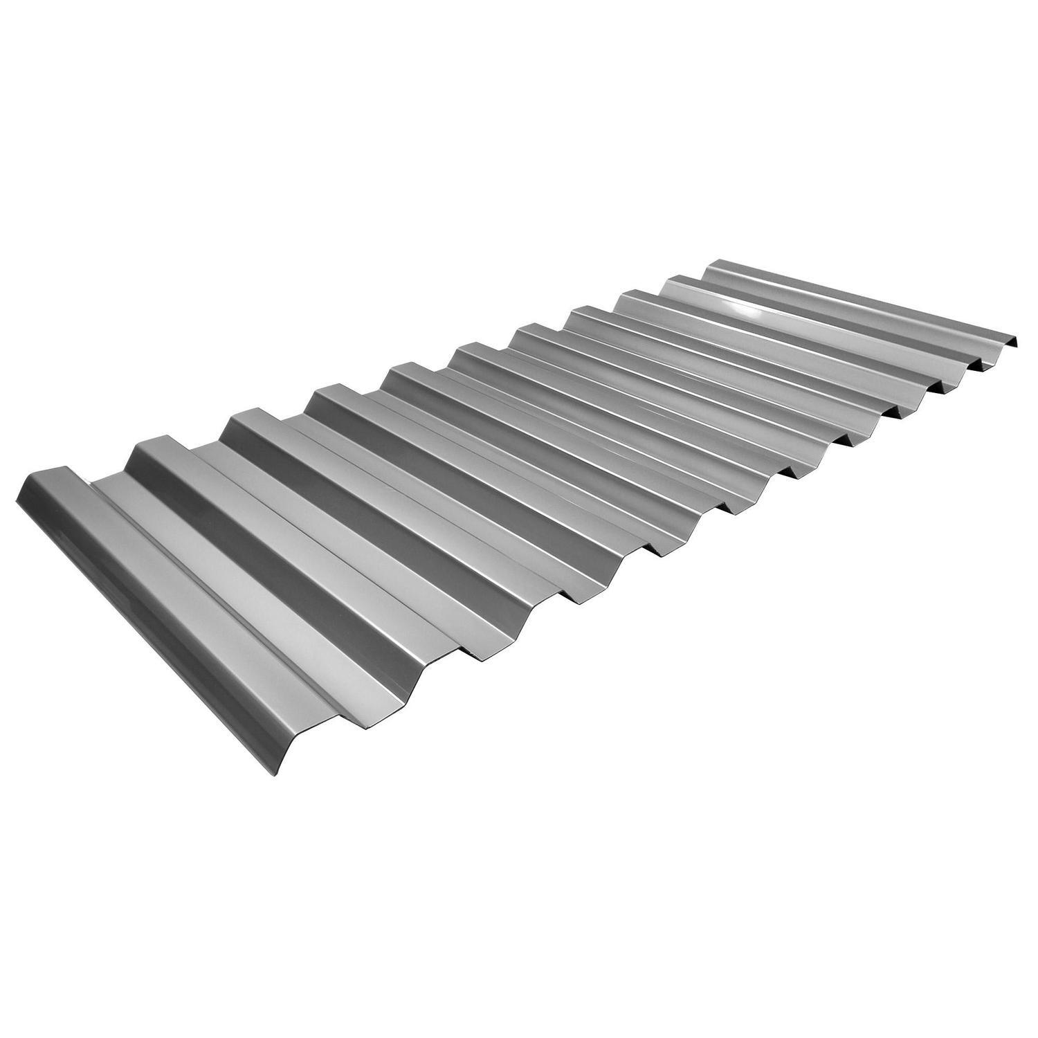 Translucent Roofing 2400 x 810 x 0.8mm Silver Mist