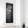 Nikau Decorative Screen 900 x 1800mm WPC Black