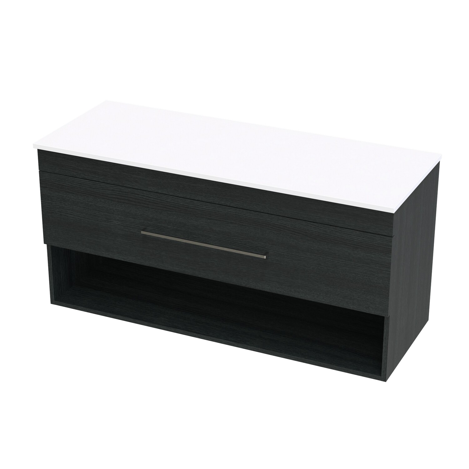 Cashmere Pro Drawer Open Wall Hung Vanity