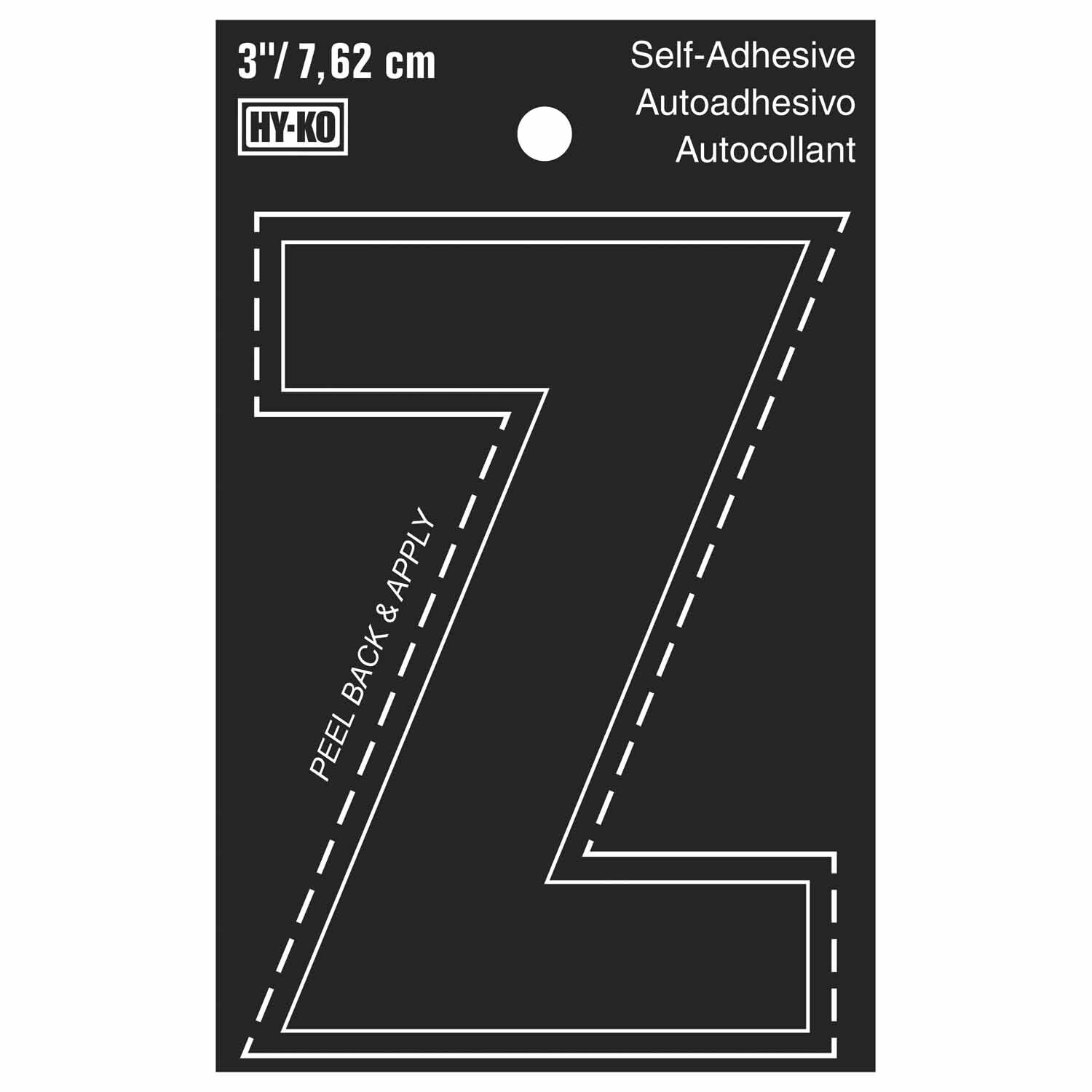 Letterbox Letter Z
