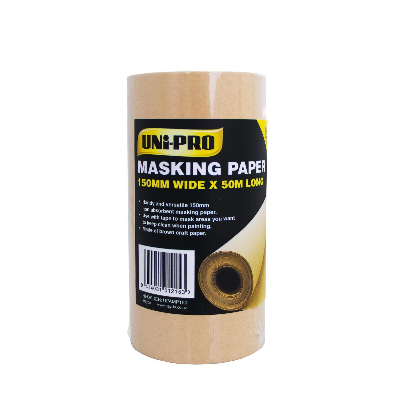 Masking Paper 150mm x 50m Brown