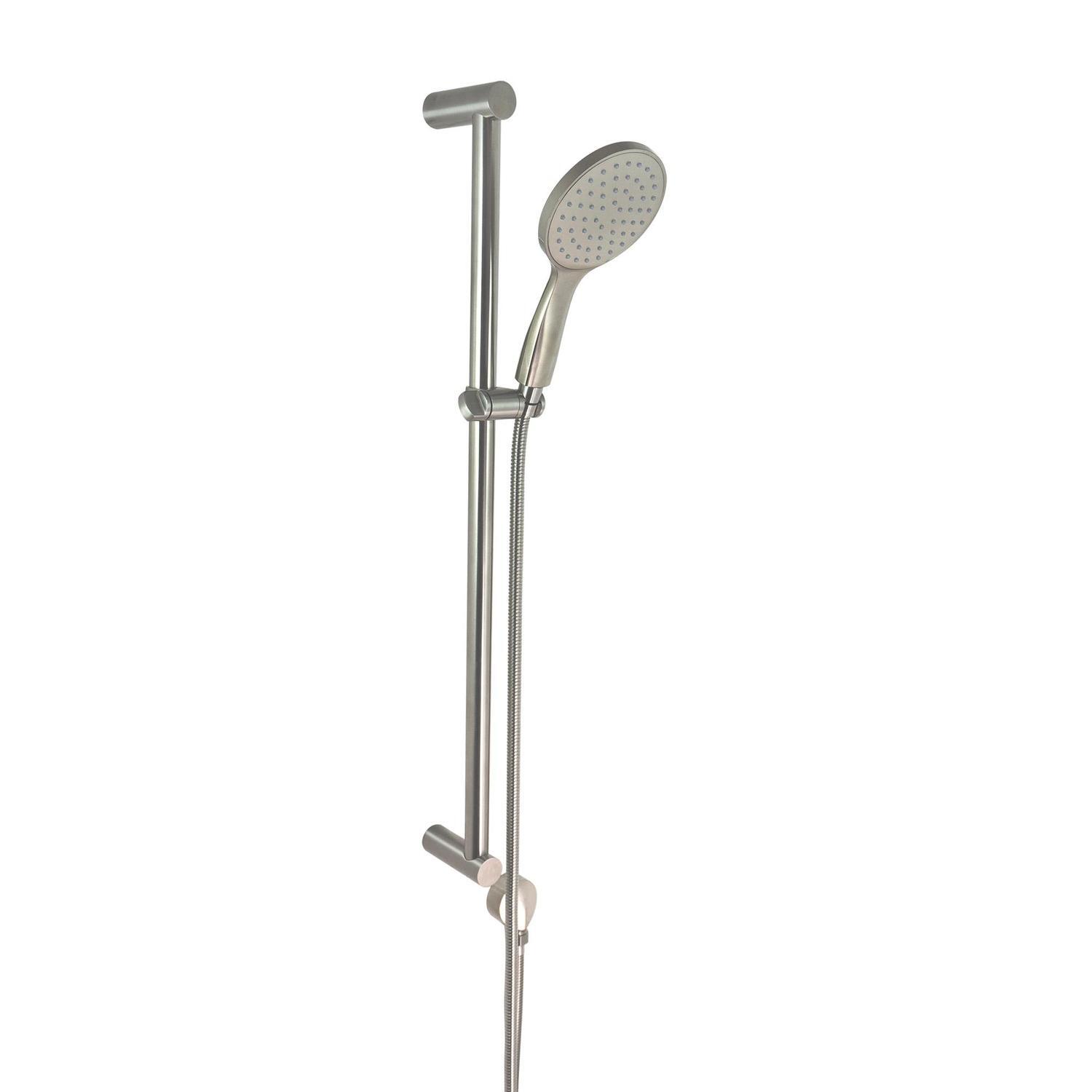 Shower Rail  Brushed Stainless