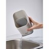 Cutlery drainer with knife slot