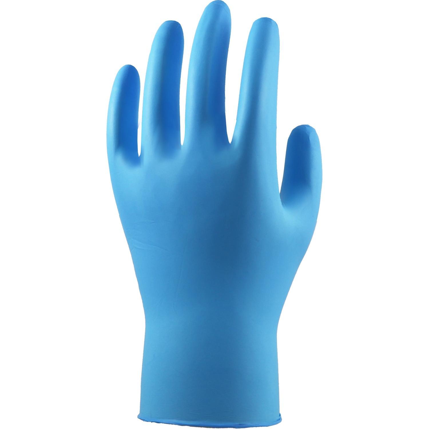 Showa 7502PF EBT Disposable Gloves 200 Pack Small Blue