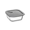 Square Container 0.8 litre Grey