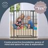 Ava Safety Gate UP TO 81cm Charcoal
