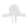 Self Closing Hinge Polymer White 2 Pack