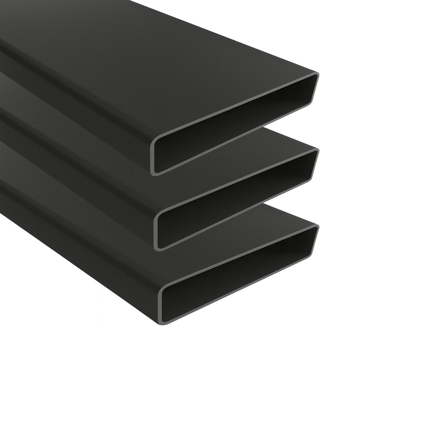 Aluminium Slats Charcoal 2400mm 3 piece pack