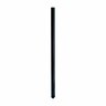 Aluminium Inground Fence Post  H:2100mm, W: 50mm, D: 50mm Black