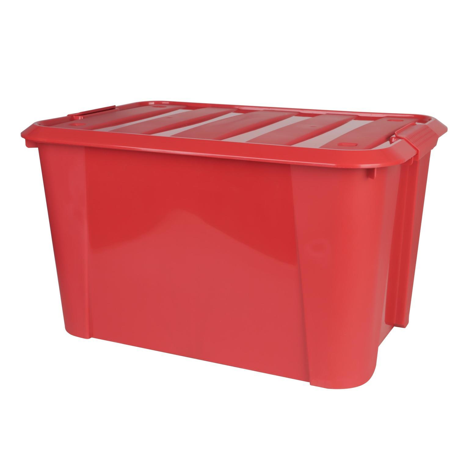 Rolling Organiser 52 litre Red