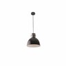 Leighton Metal Pendant Large  D: 305mm, H: 285mm Matt Black