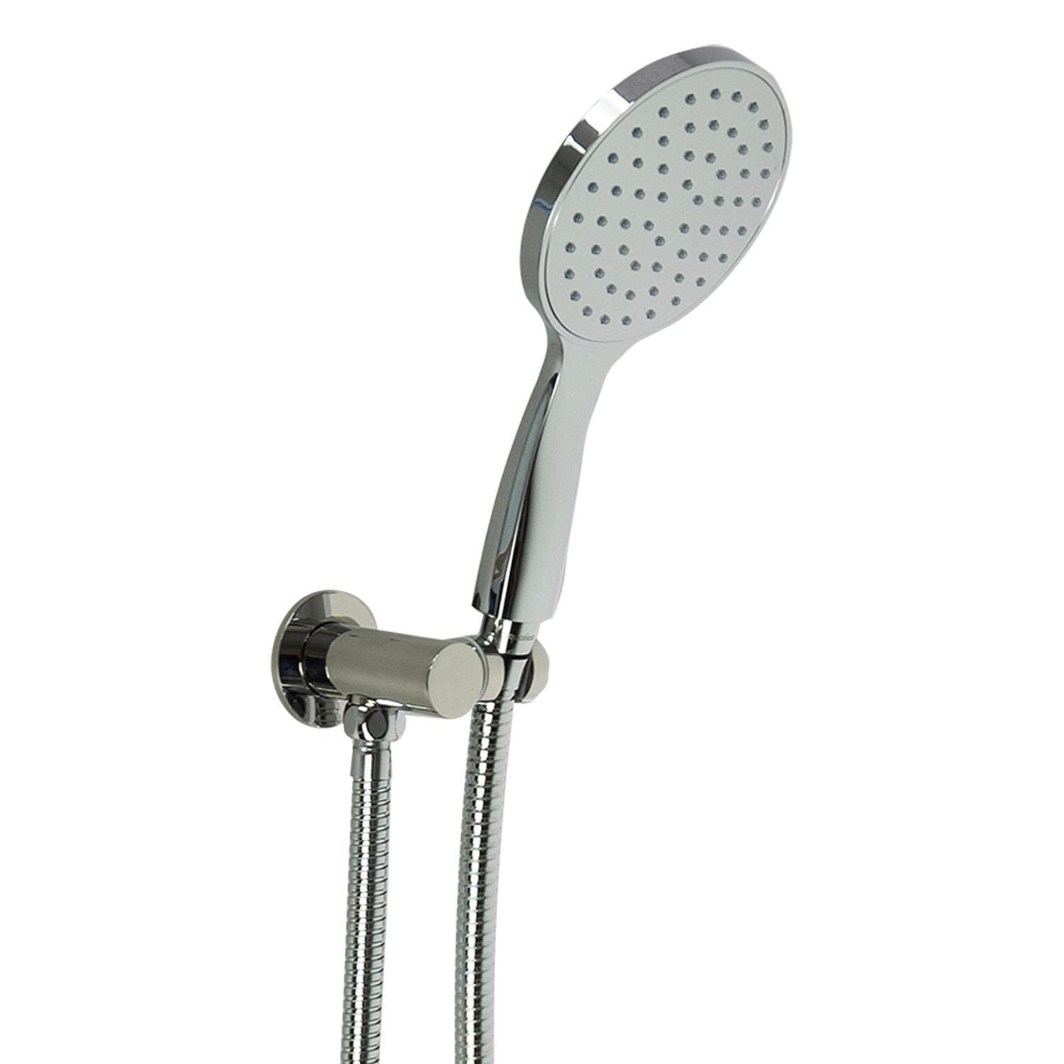 Shower Head Hose Holder Elbow Mirror Like Finish