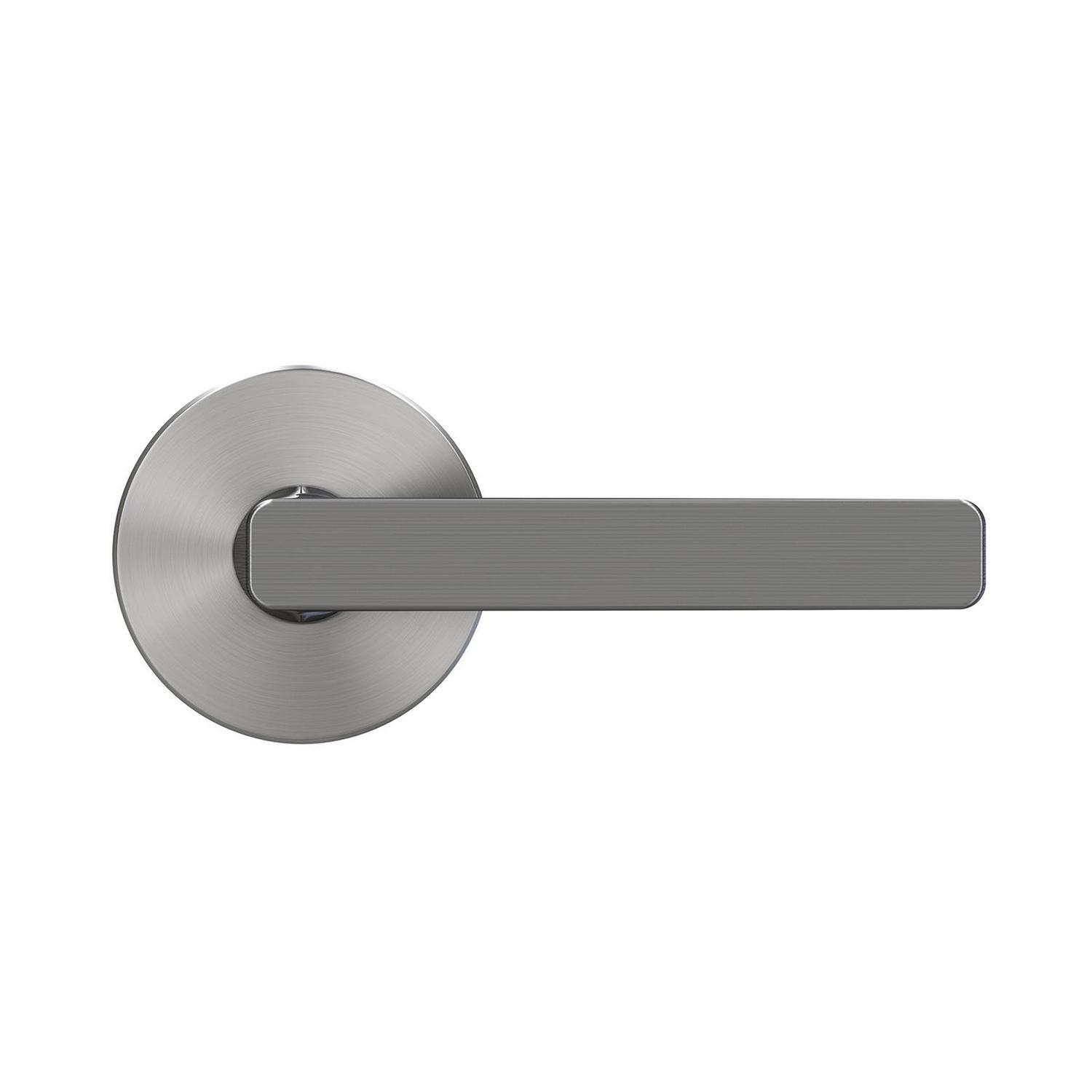 Passage Lever Set  Brushed Satin Chrome