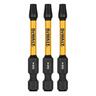 57mm T25 TORX Screwdriver Bit 3 Pack