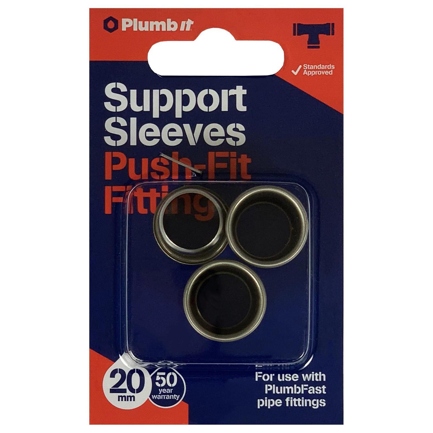 Push-Fit Support Sleeve 3pack