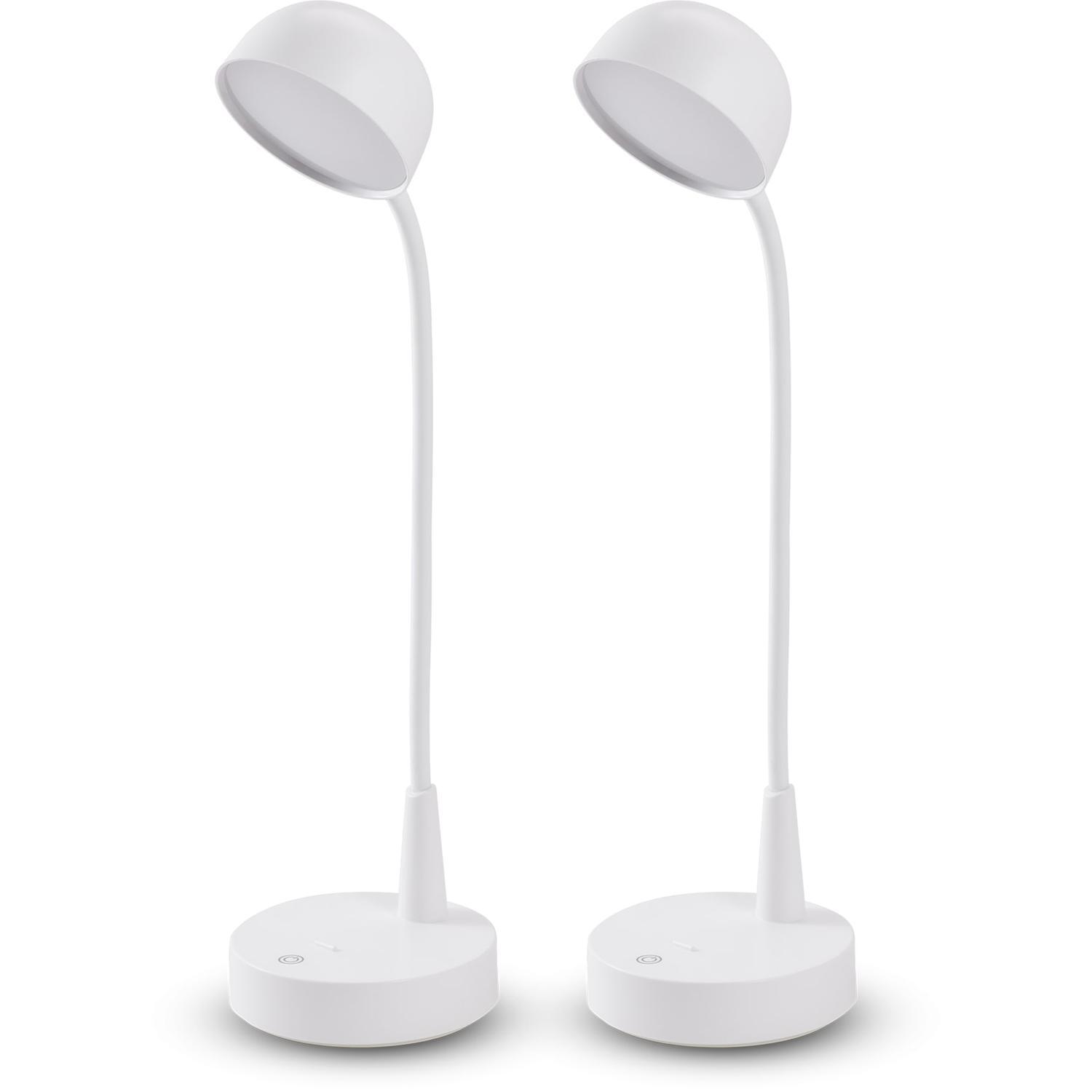 Dotty Twin Pack LED Touch Task Lamps