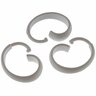 Shower Curtain Rings Pack 12