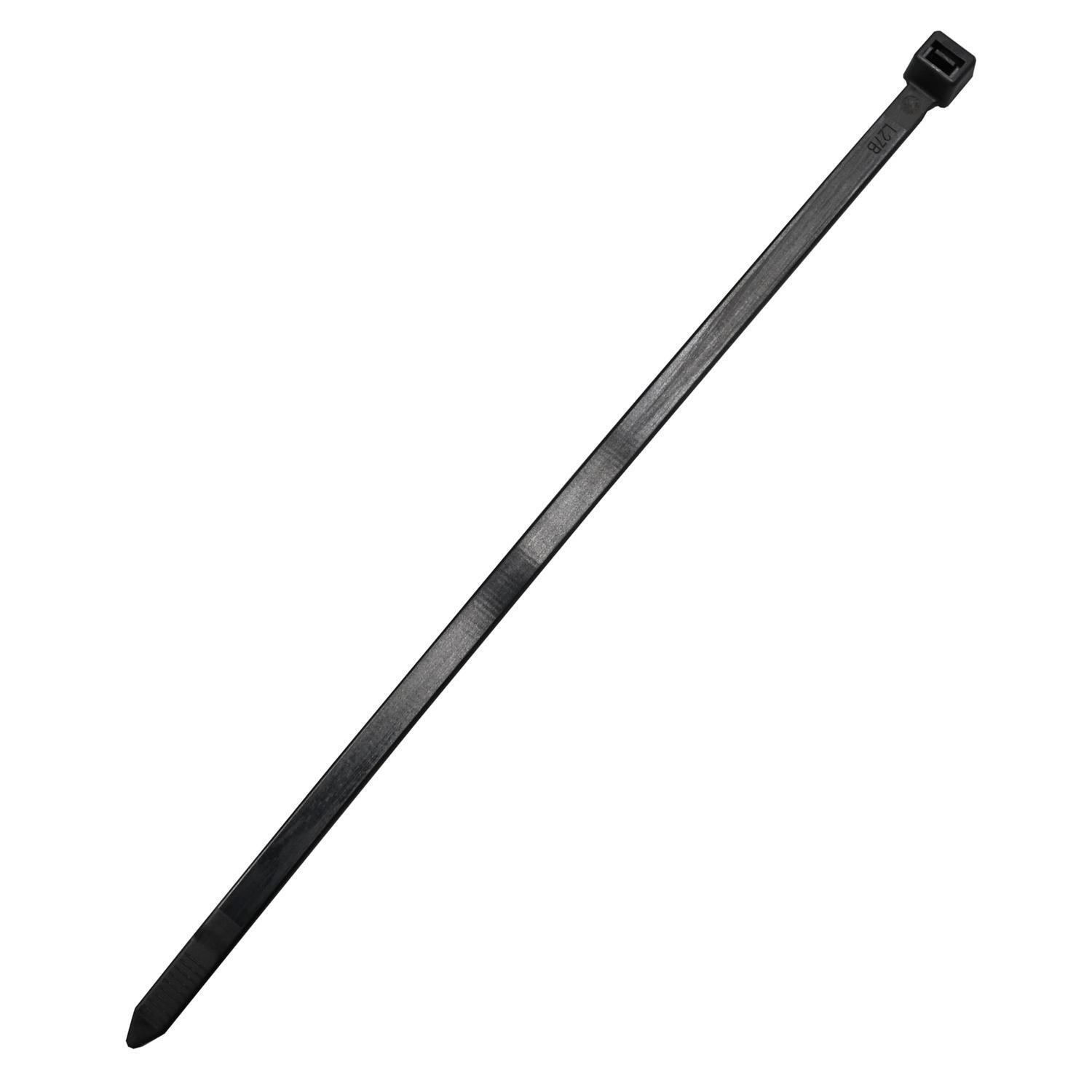 Cable Ties 250mm x 7.6mm 25 Pack Black