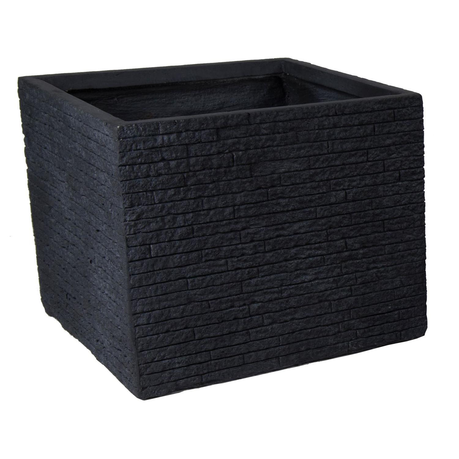 Cube Clayfibre Pot Dakota Extra Large