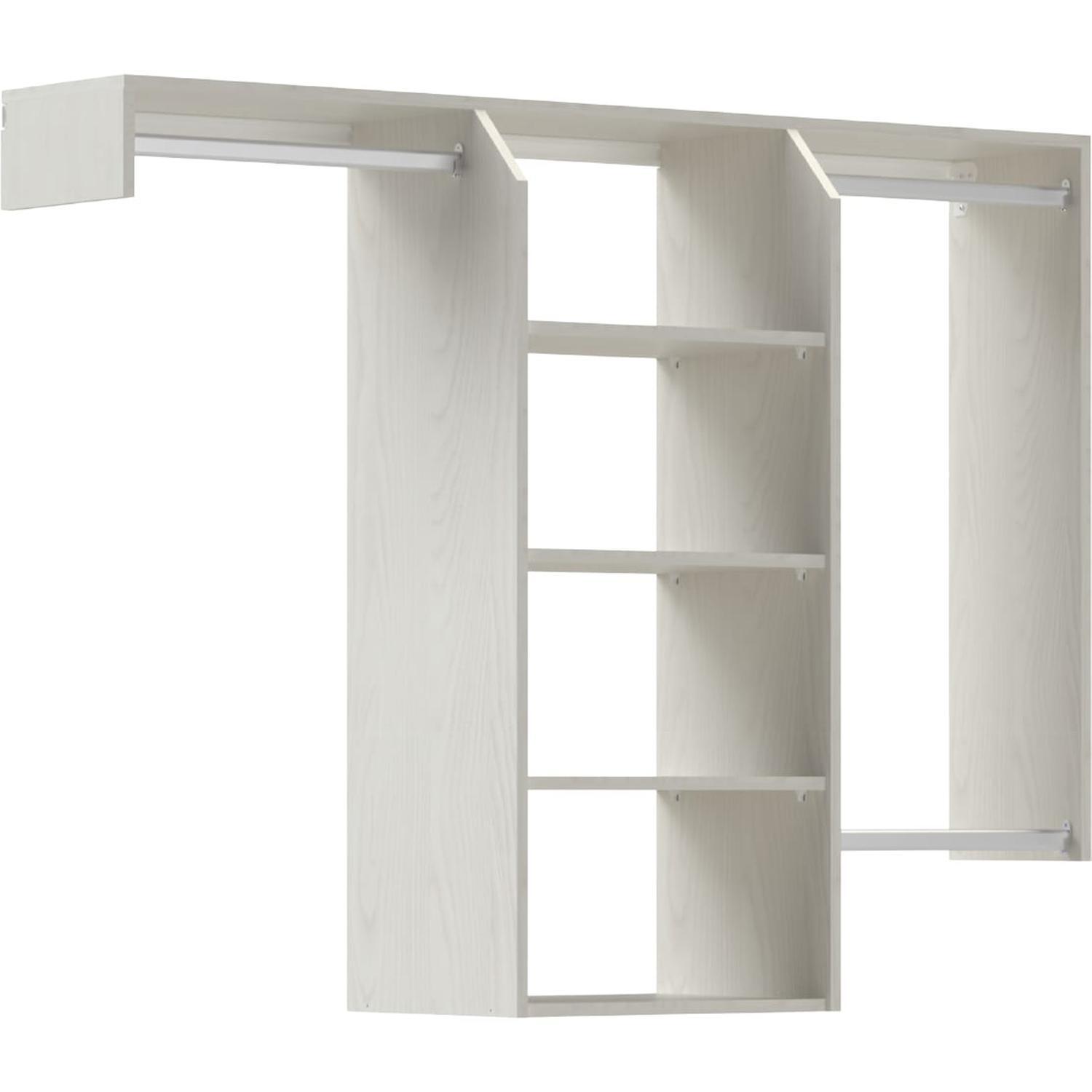 Customisable Wardrobe (Small) 1450-1600 mm Washed Oak