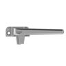 Window Handle Styleline2 Double Tongue Right Hand  Silver Pearl