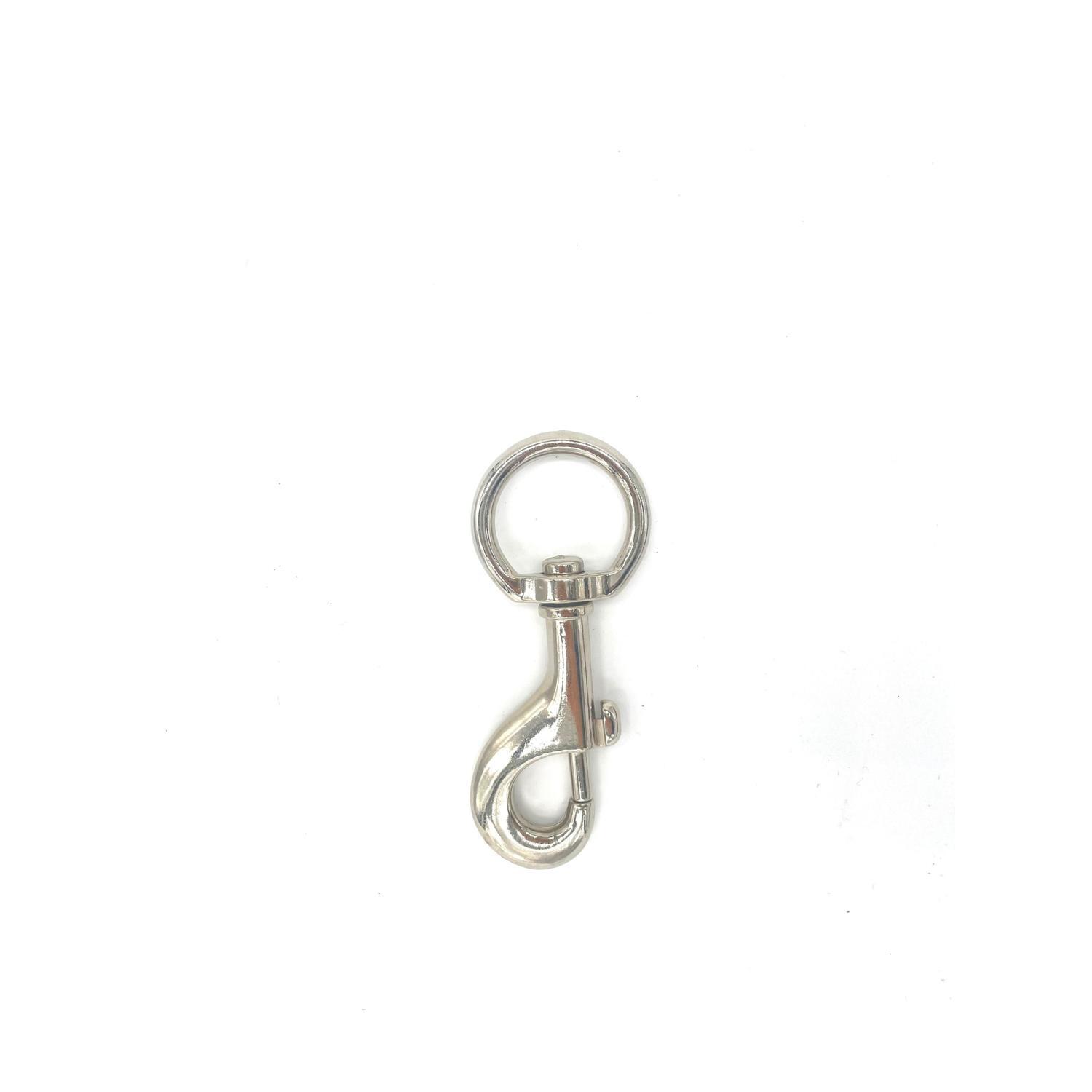 Swivel Snap Hook 30mm Nickel Plated