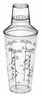 Acrylic Cocktail Shaker 700ml Clear