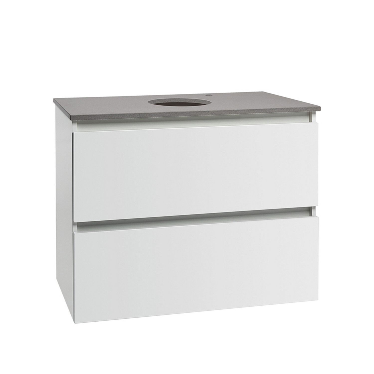 Valencia Wall Hung Single Bowl 2 Drawer