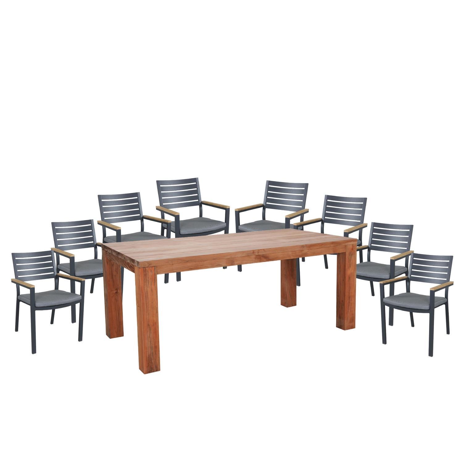 Outdoor Dining Setting 9 Piece