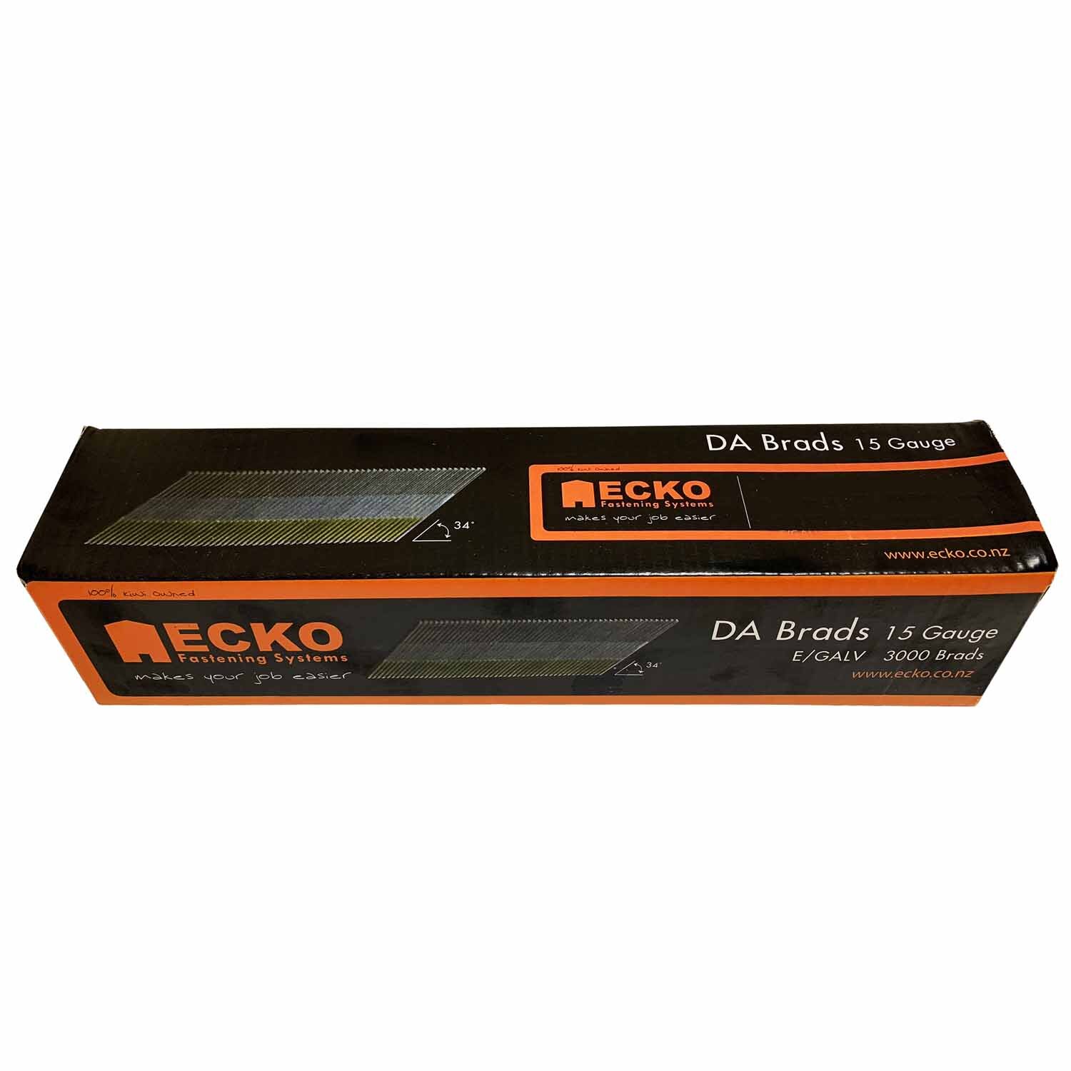 DA/BDG Series 15 Gauge Angle Brads Gasless Pack