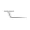 Window Handle Aria Helix Seal Double Tongue Right Hand  Arctic White